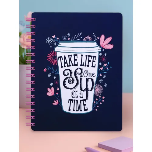 Image of DOODLE B5 Hardbound Spiral Notebook 160 Pages