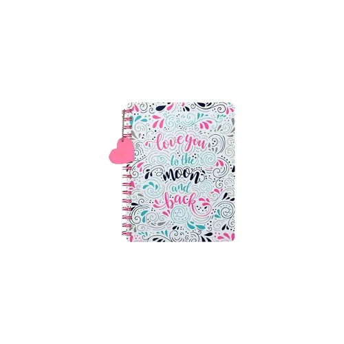 Image of DOODLE B5 Wiro Diary with Stickers (Head Over Heels)