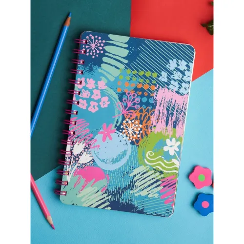 Image of Doodle Undated Yearly Planner | A5 | 216 Pages + Stickers 