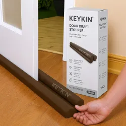 KEYKIN Door Bottom Sealing Strip Guard Brown