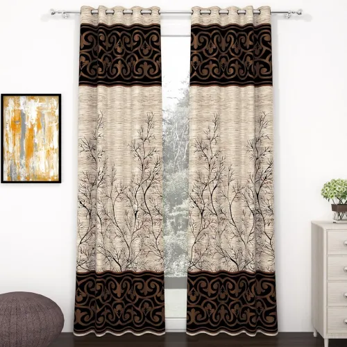 Image of Door Curtains 7 Feet Long Set of 2,