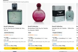 Dorall Collection Mens Eau De Toilette Upto 70% OFF