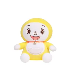 Doreme Premium Yellow Plush Doll With Bell Collar