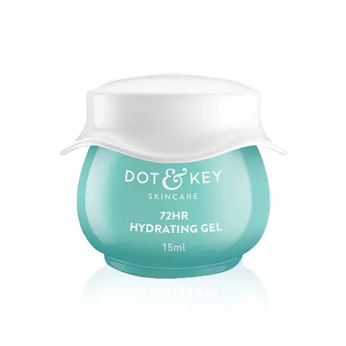 Image of Dot & Key 72HR HYDRATING GEL + Probiotics Moisturizer for Face | With Hyaluronic Acid, Kombucha & Rice Water | Lightweig