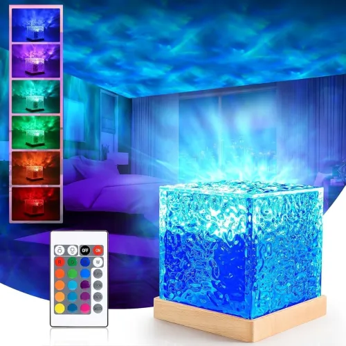 Image of Dotcom Ocean Wave LED Projector Lamp – Multicolor, Remote-Control