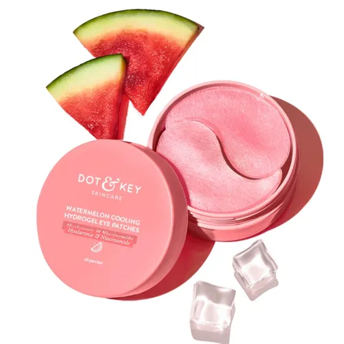 Image of Dot & Key Watermelon Cooling Under Eye Patches – 60 Pcs