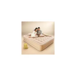 Double Air Mattress with Electric Pump