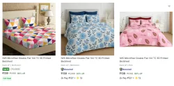 Double Badsheet Starting @ ₹139