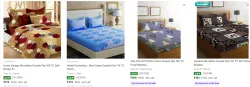 Double Badsheet Starting @ ₹174
