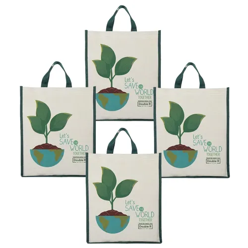 Image of DOUBLE R BAGS reusable cotton canvas bag