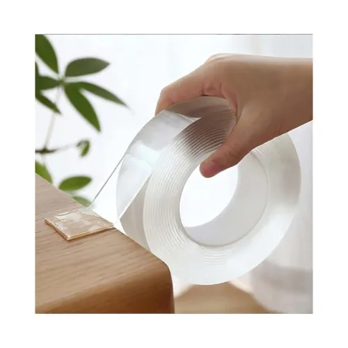 Image of Double Sided Heavy Duty Mounting Tape, Transparent Removable Adhesive Grip Tape