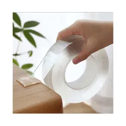 Double Sided Heavy Duty Mounting Tape, Transparent Removable Adhesive Grip Tape