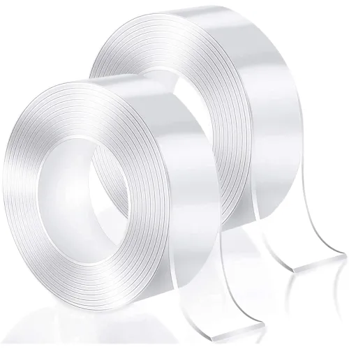 Image of Arawaza【2 PACK double sided tape, Adhesive Silicone Tape, Heavy Duty, Heat Resistant, Multi-Functional, Removable, Washa