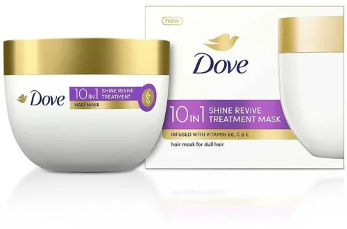 Image of DOVE 10-in-1 Shine Revive Hair Mask (300ml)