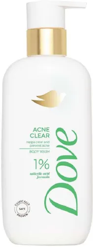 Image of DOVE 1% Salicylic Acid Formula Acne Clear Serum Body Wash (300 ml)