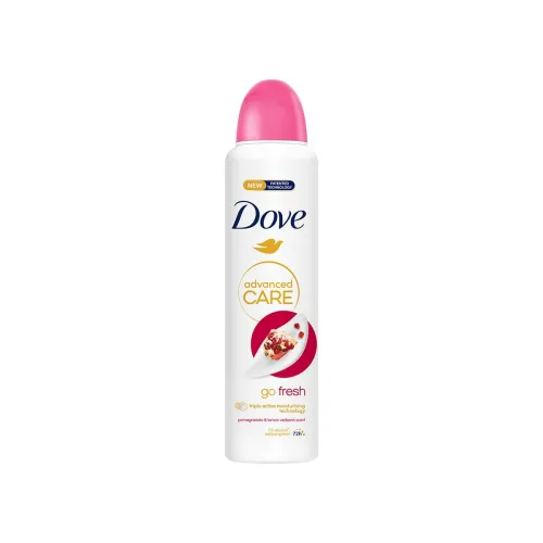 Image of Dove Advanced Care Pomegranate Deodorant for Women | 72H Odour Protection | 0% Alcohol | Triple Moisturising Technology 