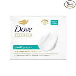 Dove Advanced Sensitive Care Bar 125g x 3