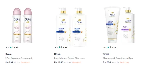 Image of Dove Beauty Deodrant Flat 60% Discount