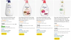 Dove Beauty Products upto 64% Discount