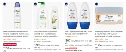 Dove Beauty Products up to 70% Discount