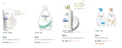Dove Body & Hair Care Products upto 67% Discount
