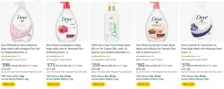 Dove Body Wash upto 53% discount 