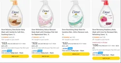 Dove Body Wash upto 66% discount 