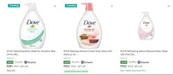 Dove Body Wash upto 71% Discount
