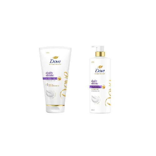 Image of Dove Daily Shine Shampoo and Conditioner 