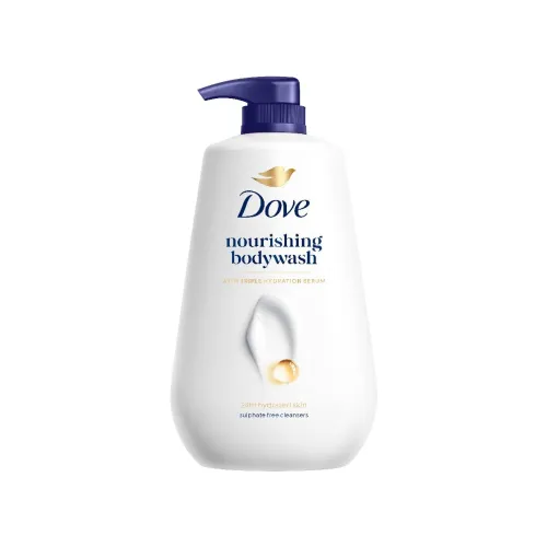 Image of Dove Deeply Nourishing Body Wash|| With Moisturisers For Softer|| Smoother Skin|| For All Skin Type|| 825 ml