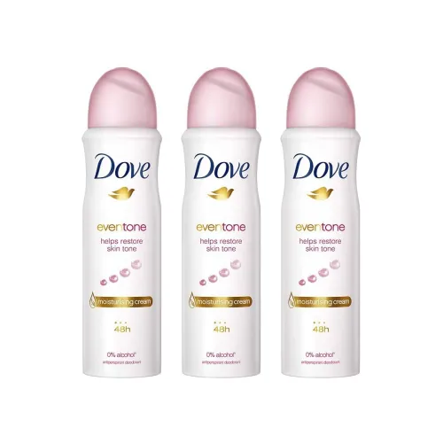 Image of Dove Eventone Antiperspirant Deodorant (150 ml, Pack of 3)