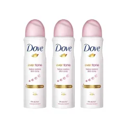 Dove Eventone Antiperspirant Deodorant (150 ml, Pack of 3)