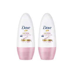 Dove Eventone Floral Deodorant Roll On For Women||50 Ml+Dove Eventone Deodorant Roll On For Women||50 Ml,2 Count