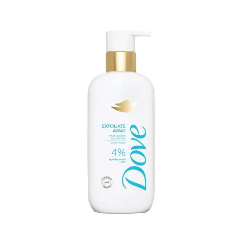 Image of DOVE Exfoliate Away Serum Body Wash, 300 ml