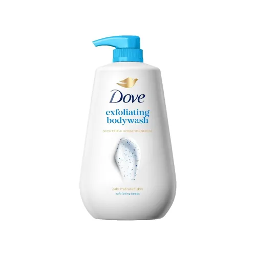 Image of Dove Exfoliating Bodywash with Triple Hydration Serum, 825ml