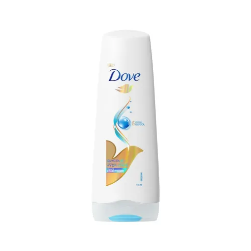 Image of Dove Glycolic + Hydration Floral Conditioner For Dry Hair 175 Ml 