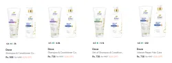 Dove Hair Care Combo minimum 60% Discount