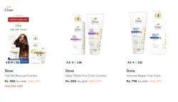 Dove Hair Care Combo Set Minimum 60% Discount