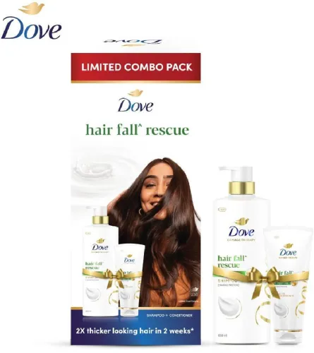 Image of DOVE Hairfall Rescue Combo Pack (Shampoo+Conditioner)