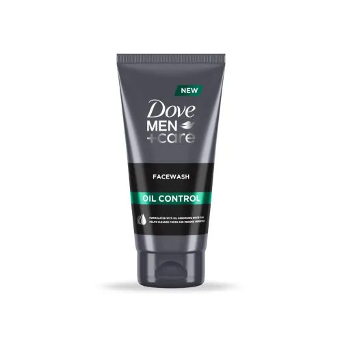 Image of Dove Men + Care |150ml Oil Control facewash |with Kaolin Clay |Soap-free facewash |For Normal to Oily Skin