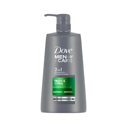 Image of Dove Men+Care Fresh and Clean 2in1 Shampoo and Conditioner 650ml