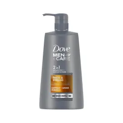 Dove Men+Care Thick & Strong 2in1 Shampoo+Conditioner, 650 ml