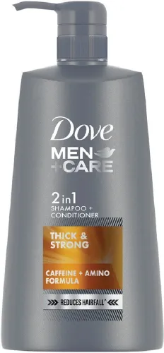 Image of DOVE Men+Care Thick & Strong 2in1 Shampoo+Conditioner (650 ml)
