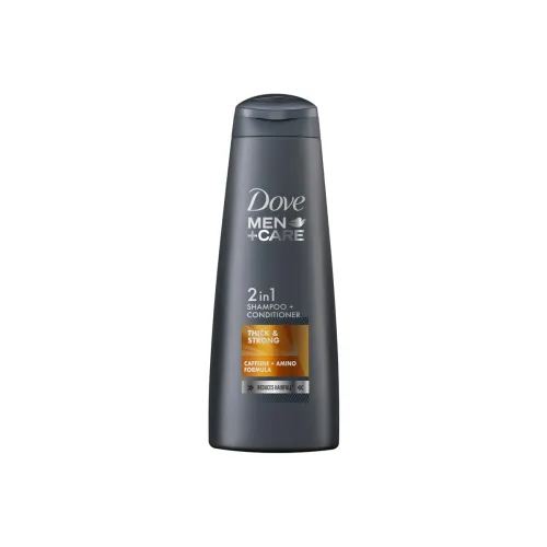 Image of Dove Men + Care Thick & Strong 2in1 Shampoo + Conditioner, 340 ml