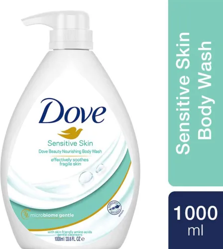 Image of DOVE Nourishing Body Wash for Sensitive Skin, 24Hrs Moisture Lock (1000 ml)