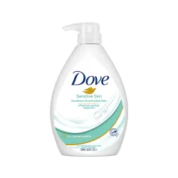 Dove Nourishing Body Wash for Sensitive Skin, 24Hrs Moisture Lock, 1L
