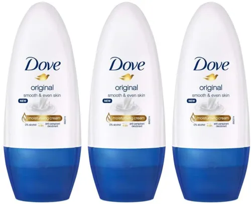 Image of DOVE Original 48H Odour Protection Deodorant Roll-on - For Women (150 ml, Pack of 3)