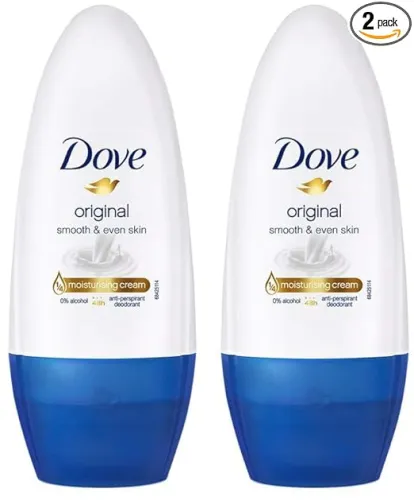 Image of Dove Original Deodorant Roll On For Women, 50ml, Po2
