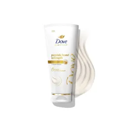 Dove Peptide Bond Strength Conditioner for Dry & Damaged Hair - 175 ml | Enriched with PROTEIN PEPTIDES | Reconstructs broken Bonds for Fortified, Detangled & Smooth Hair