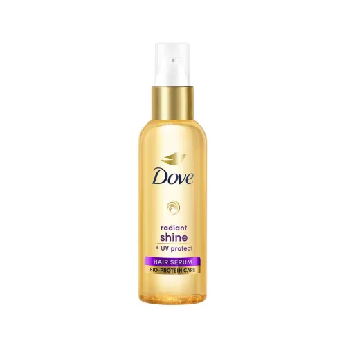 Image of Dove Radiant Shine + UV Protect Hair Serum